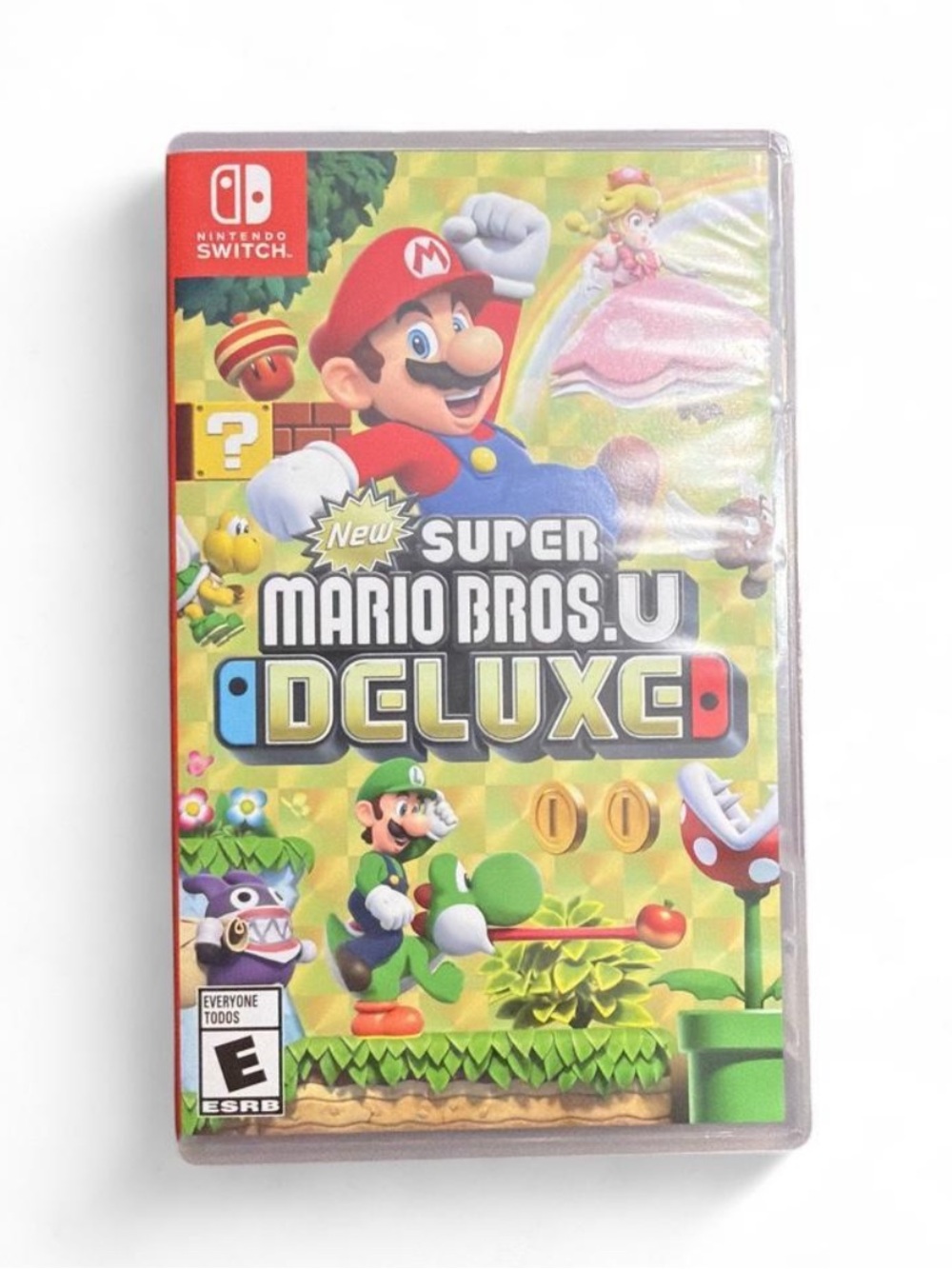 Nintendo New Super Mario Bros. U Deluxe - Yellow & Green Cover game with case